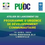 Atelier de lancement du PUDC: présentation du programme et de sa feuille de route.