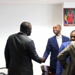 Libreville, le 31 janvier 2024 | Rencontre entre la Direction Générale de la Prospective (DGPro) et le Fonds Gabonais d'Investissement Stratégique ( FGIS).